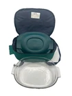 Pyrex Portables Carrier Case W/702 Qt Glass Casserole Dish Lid & Heat Pack Used. Price: $44.95.