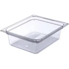 Carlisle Foodservice 10221B07 Half Pan Pc, 4" D, Clr, PK6 New. Price: $86.39.