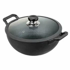 Vinod Legacy Pre-seasoned Cast Iron Kadai, Wok, 26 Cm, Induction Friendly, Black New. Price: $135.99.