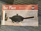 Our Place 2.6QT 10.5" Ceramic Nonstick Always Pan 2.0 - Char New. Price: $72.99.