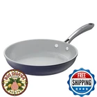 Ciarra Nonstick Ceramic Frying Pan, Toxic, Ptfe & Pfoa Free, Oven Safe Com New. Price: $36.07.