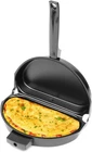 Fox Run Egg Pan, Non-stick Folding Omelette 8" Black New. Price: $75.46.