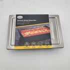 Ooni UU-P19600 Detroit-style Pizza Pan With Stainless Steel Lid Fits All Ovens New. Price: $39.95.