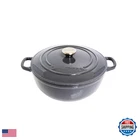 Mirro 4.8QT Cast Iron Enamel Dutch Oven Gray MIR-19059 New. Price: $46.51.