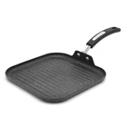 The Rock By Starfrit 10 Grill Pan With Bakelite Handle, Black New. Price: $42.49.