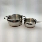 Belgique Gourmet Tools Of The Trade 3.5 Qt Stock Pot Copper Bottom - 1 Used. Price: $49.99.