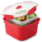 3 Piece Microwave Steamer Basket With Removable Strainer - 2 Liter ... New. Price: $30.70.
