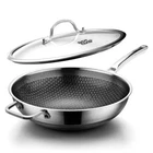 Dotclad Wok Pan,hybrid 12 Inch With Lid, Pfoa Free Assorted Sizes New. Price: $62.05.