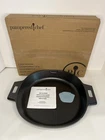 Pampered Chef 12" Cast Iron Skillet #100179 Nib New. Price: $63.47.