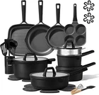 Carote 28-PIECE Nonstick Cookware Set Titanium Induction Pots And Pans New. Price: $139.99.