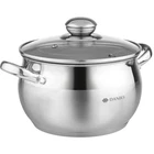 Daniks Classic 3 Quart Stainless Steel Stock Pot With Glass Lid, Tri-ply Bott... New. Price: $39.27.