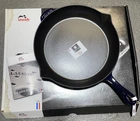 Staub Cast Iron 12-INCH Fry Pan, Dark Blue. New. Price: $170.00.