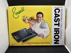 Emeril's Enameled Cast Iron Reversible Grill Griddle Double Handled All-clad New. Price: $39.99.