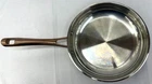 Cuisinart 10" Stainless Steel Skillet Saute Frying Pan Induction Ready MBS722-24 Used. Price: $14.00.
