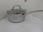 Viking 3-PLY Stainless Steel/ Sauce Pan Pot With Glass Lid/ 2.25 Qt. New!!!. Price: $77.99.