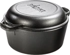 Lodge Logic L8DD3 Cast Iron Double Dutch Oven Extra Deep Lid 5 Quart New. Price: $87.99.