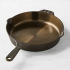 Smithey Seasoned Cast Iron Classic Skillets - 10" & 12" New. Price: $135.99.