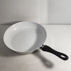 Mepra Inox Stainless Steel Frying Pan 18/10 Ceramic Coated Surface Made Italy Used. Price: $165.95.