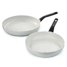 Berghoff Leo Glints 2PC Nonstick Ceramic Large Frying Pan Set, Recycled Aluminum New. Price: $99.95.