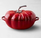 Williams Staub Enameled Cast Iron Tomato Cocotte, 3-QT New. Price: $175.99.