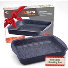 Daterra Cucina Nonstick Roasting & 14 X 10.5 2.7 Inch, Black New. Price: $131.63.