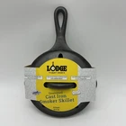 Lodge Cast Iron Smoker Skillet For Outdoor Grills Made Usa 6.5 Inches New. Price: $19.99.