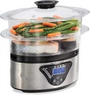 Hamilton Beach Digital Electric Food Steamer & Rice Cooker 2 Tier 5.5 Quart New. Price: $54.99.
