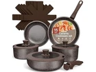 Bakken-swiss Kitchen Cookware 15-PC Set New. Price: $58.95.