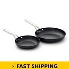 Calphalon Hard-anodized Nonstick Frying Pan Set 8" & 10" New. Price: $86.99.