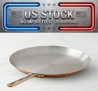 Mauviel 1830 M'heritage Copper Crepe Pan Bronze Handle France New. Price: $265.00.