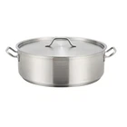 Winco SSLB-15, 15-QUART Stainless Steel Brazier Pan With Cover New. Price: $94.67.
