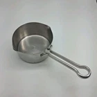 Revere Ware Pro Line 6744 Copper Core Stainless 1/2 Qt Double Spout Pot Saucepan Used. Price: $29.95.