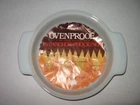 Anchor Hocking Fire Milk Glass 1429 Ribbed 1QT Round Casserole Baking Dish New. Price: $19.95.