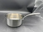 Cuisinart Stainless Cookware 2.0QT Saucepan No Lid Induction Ready Used. Price: $22.00.