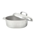 Imusa Heavy Duty Cajun Oval Aluminum Roaster 15" Silver - Even Heating New. Price: $233.21.
