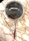 Zwilling J.a. Henckels 3 Qt Saute Sauce Pan Set With See-through Glass Lid Guc Used. Price: $35.00.