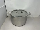 Viking 3-PLY Stainless Steel Stock Pot, 12 Quart Soup Cooking With Lid New. Price: $140.79.