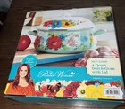 Breezy Blossom 4 Quart Dutch Oven Pot With Lid The Pioneer Woman New. Price: $40.00.