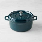 Staub Enameled Cast Iron Round Dutch Oven 4-QT, Color:la Mer New. Price: $247.00.