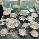 Vintage Guardian Service 38 Piece Aluminum Cookware Set Glass Lids Pots Pans Used. Price: $700.00.