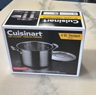 Cuisinart Chef's Classic Stainless-steel Stockpot, 6-QT New. Price: $45.00.