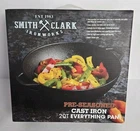 Smith Clark Ironworks Pre Seasoned Cast 2 Quart Everything Pan New. Price: $49.99.