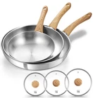 Koch Systeme Cs Stainless Steel Frying Set Lid 8 10 12 New. Price: $142.29.