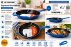 Creuset Signature Round Skillet 10.25" Marseille (blue) Enameled Cast Iron New. Price: $174.95.