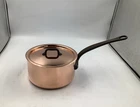 Mauviel M'hertiage M250C Saucepan With Lid, 1.9 Quart.. New. Price: $311.46.