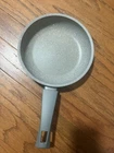 Italian Mopita Roccia Viva Non Stick Skillet Pan 8" Grey - Used. Price: $30.00.