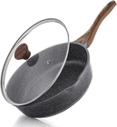 Sensarte Nonstick Skillet, Deep Frying Pan 10/11/12-INCH, Saute With Lid, New. Price: $57.80.