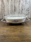 Corningware Blue Cornflower P-10-B Casserole Dish Lid Stand Vintage 1960S Used. Price: $48.92.
