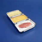 Set Of 3 Hulisen Breading Pans, Stainless Steel For Marinating Meats Chicken New. Price: $25.00.