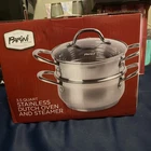 Parini Signitures Series 3.5 Qt Dutch Oven With Steamer And Lid New. Price: $30.00.